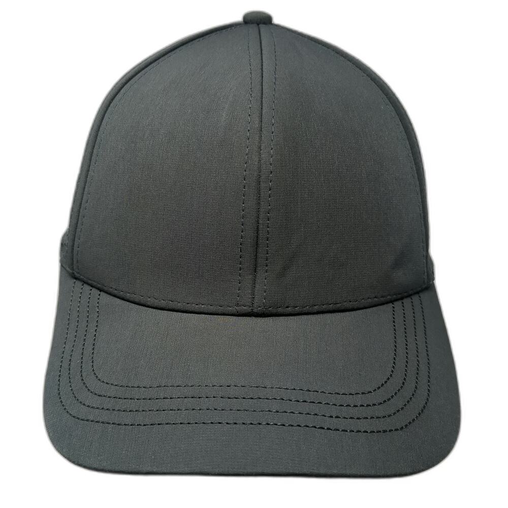 True Classic Trucker Hat Gray One Size Performance Perforated Snapback Curved